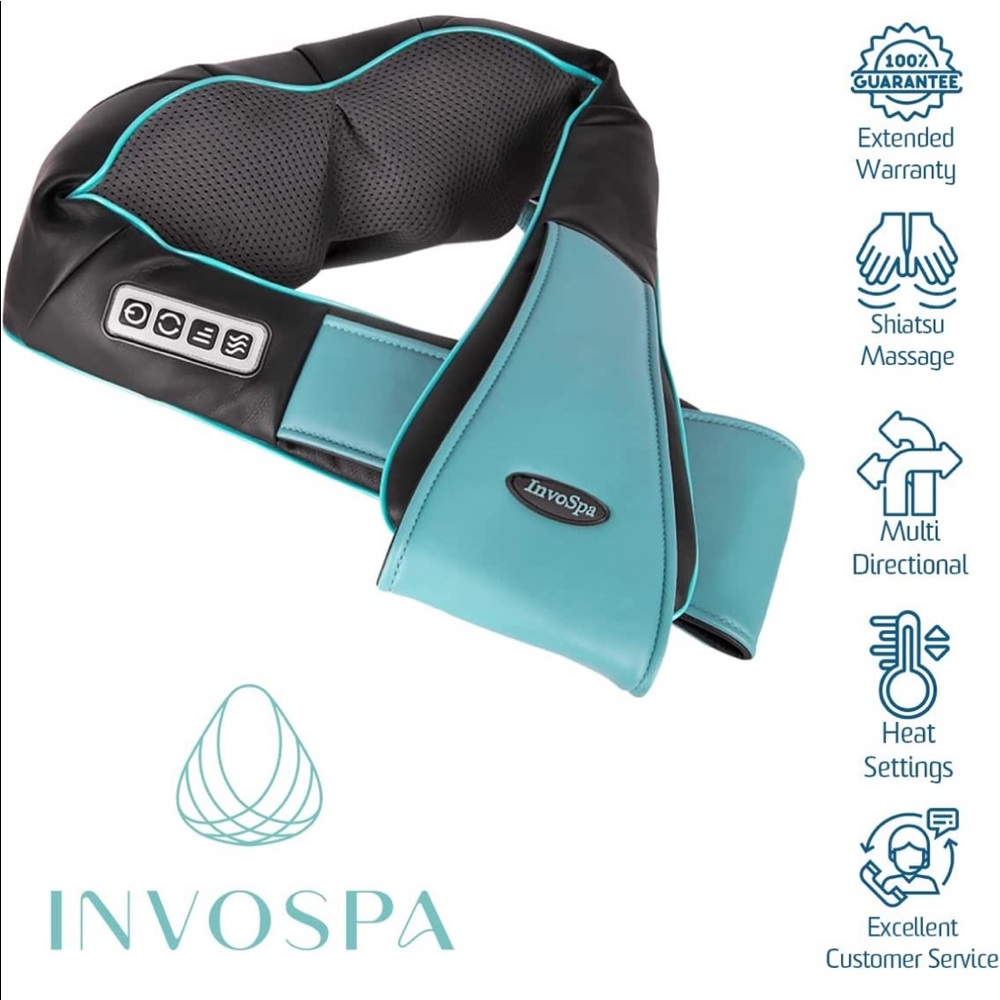 InvoSpa multipurpose kneading massager NIB